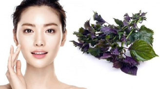 3 mẹo đơn giản giúp 'cải tổ' làn da sạm đen với tía tô