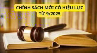 Kể từ 1/9/2025: 8 chính sách mới chính thức có hiệu lực, người dân cần nắm rõ