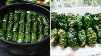 Làm chả lá lốt nhớ mẹo này, miếng chả lúc nào cũng xanh mướt, không bị thâm xỉn