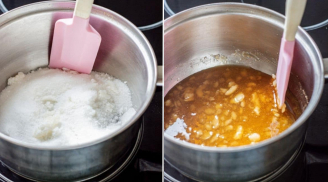 Vì sao thắng đường làm nước hàng không nên dùng đũa để khuấy?