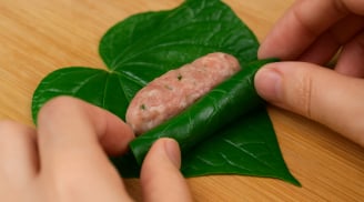 Bí quyết rán chả lá lốt xanh mướt, giòn tan, thơm lừng cả bếp