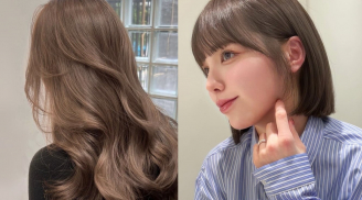 8 màu tóc nâu xám hợp với mọi làn da, giúp nàng nổi bần bật ngày thu