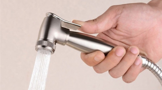 3 lợi ích sức khỏe cực tốt của việc dùng vòi xịt vệ sinh