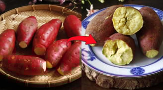 Mẹo luộc khoai 5 phút là chín bở, ngọt lịm, không cần dùng nước