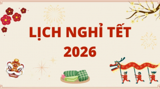 Tết Dương lịch và Tết Nguyên đán 2026: Người lao động được nghỉ mấy ngày?