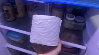 Vì sao nên đặt một cuộn giấy vệ sinh trong tủ lạnh?