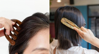 Cách chải đầu trước khi ngủ giúp giảm căng thẳng, giảm rụng tóc, kích thích mọc tóc