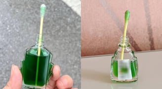 Lấy tăm bông cắm vào lọ dầu gió, nhận ngay 3 lợi ích tuyệt vời