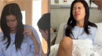Minh Tú bật khóc nức nở, suy sụp vì sự cố sức khoẻ
