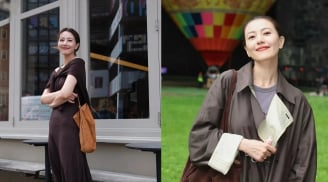 Mỹ nhân Cbiz gợi ý 2 set đồ màu caramel sang chảnh, nàng nên tham khảo cho mùa thu này