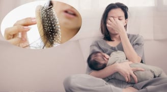 5 mẹo đơn giản để giảm tình trạng rụng tóc sau sinh