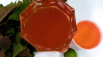 Cách nấu nước lá tía tô mát gan, da trắng sáng từng ngày