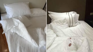Nhận phòng khách, làm ngay việc này để kiểm tra ga giường sạch hay bẩn