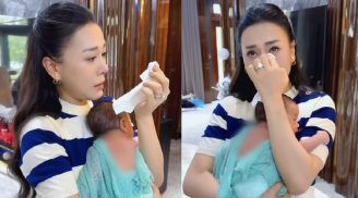 Phương Oanh Phương Oanh rơm rớm nước mắt vì quyết định quan trọng dành cho con