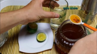 Pha nước chanh cứ thêm 1 thứ: Thận lọc sạch độc, tha hồ ngủ ngon