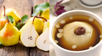 Cách dùng quả Lê để trị ho, an toàn cho cả trẻ nhỏ và người già