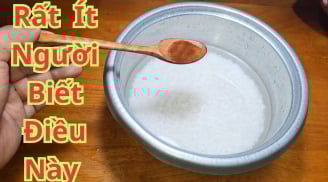 Nấu cơm chỉ bỏ mỗi nước lạnh thôi là chưa đủ: Thả thêm thứ này vào cơm thơm dẻo, phòng ngừa bệnh tật