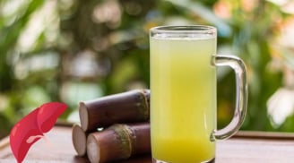Uống nước mía thêm 2 thứ này giúp Giải Độc Gan tự nhiên