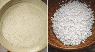 Vì sao phải ngâm gạo nếp qua đêm trước khi đồ xôi?