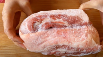 Mẹo cấp đông thịt không mất chất, lúc nào cũng tươi ngon như mới