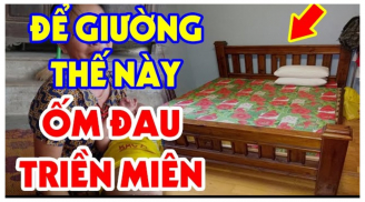 Tổ Tiên dặn kỹ: Giường ngủ dưa 3 hướng này không đau ốm cũng suy vong, đó là hướng nào?