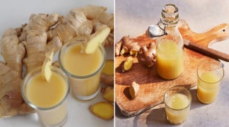 Buổi sáng uống 1 ly nước ép gừng, nhận 5 lợi ích tuyệt vời, đặc biệt tốt trong mùa mưa bão