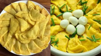 Món canh trứng gây “sốt” mùa thu: Càng ăn càng đẹp da, ấm bụng nhẹ người