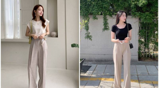3 mẫu quần ống rộng là lựa chọn không thể bỏ qua nếu muốn F5 tủ đồ