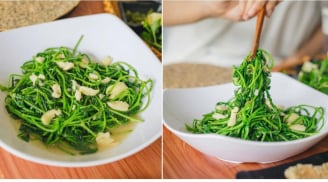 Loại rau từng ít người ăn nay 'lên đời' thành đặc sản, được săn đón khắp 3 miền