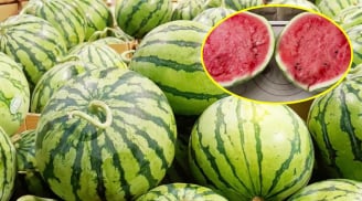 4 kinh nghiệm chọn dưa hấu ruột đỏ, vỏ mỏng, ngọt lịm
