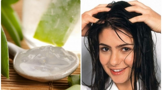 Nha đam và nước gạo – bộ đôi giúp tóc nhuộm bền màu và mềm mượt