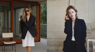 Học lỏm 6  công thức mix blazer sang xịn mịn từ gái Pháp