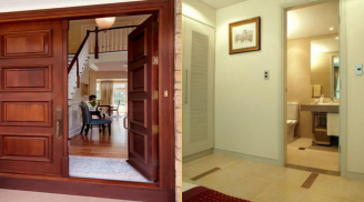 Dù nhà to đến đâu, mở cửa thấy 4 thứ này: Tiền bạc đội nón ra đi, vận xui kéo đến