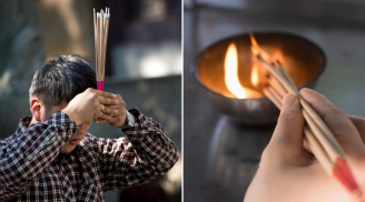 Vì sao không nên dùng tay phải để thắp hương?