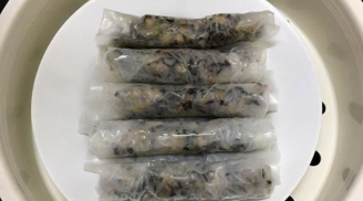 Cách làm bánh cuốn cực đơn giản bằng Bánh Đa Nem