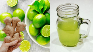Cách pha nước vỏ chanh gừng giúp giảm cân, eo thon, ngăn tích tụ mỡ thừa