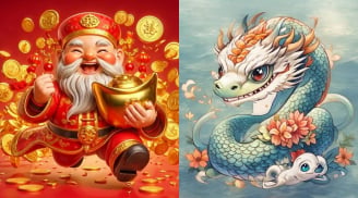 70 ngày cuối năm 2025: 3 con giáp được Thần Tài dúi tiền tận tay, càng tiêu càng giàu, Tết no nê tài lộc