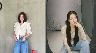 Học Baifern Pimchanok mặc đẹp tinh tế và thời thượng trong mùa thu