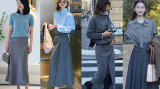 7 lý do giúp chân váy xám trở thành item đáng sắm nhất mùa này
