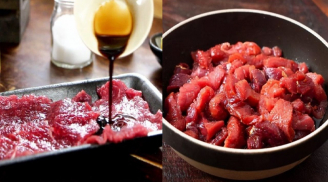 Ướp thịt bò thêm muối là dại: Thêm 1 thìa này thịt bò mềm tan, đẫm gia vị