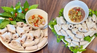 Thêm thứ này vào nồi luộc lòng lợn, lòng trắng giòn, không hôi
