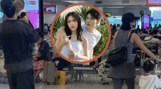 Xôn xao khoảnh khắc Diệu Nhi - Anh Tú bế 2 con đi chơi?