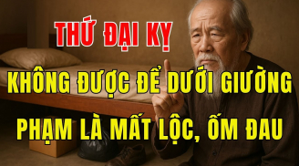 4 vật đặt dưới gầm giường dương khí cạn sạch, Tiền Tài chảy ra