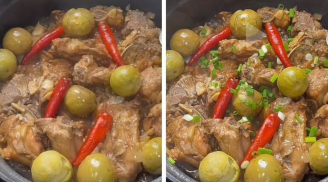 Trổ tài làm sườn kho sấu chua ngọt, đậm đà hương vị, ăn cực kỳ bắt cơm