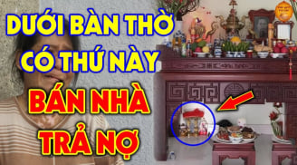 Cứ tiện tay đặt 4 thứ này dưới chân bàn thờ: Nghèo khổ suốt đời, đó là gì?
