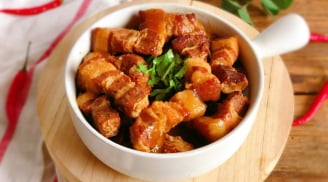 Cách kho thịt kho tàu nhanh nhừ: Rút ngắn thời gian đun nấu