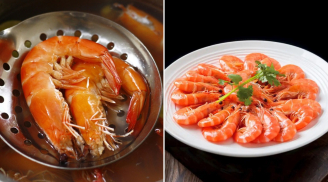 Mẹo luộc tôm đỏ au, ngọt thịt, không bị tanh