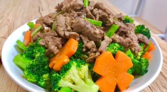 Cách làm món thịt bò xào súp lơ xanh đơn giản, đậm đà vị ngon