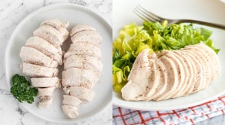 Mẹo luộc ức gà mềm ngọt, không bị khô