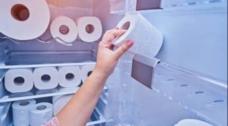 Bí kíp tiết kiệm hàng trăm đô la: Đặt giấy vệ sinh vào tủ lạnh ai cũng nên biết!